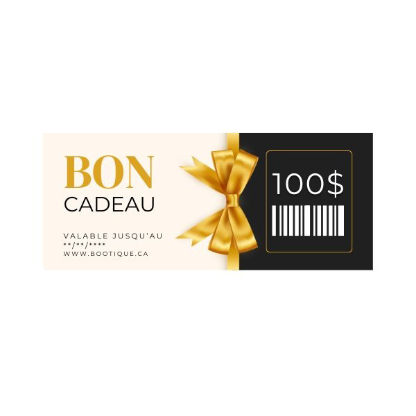 Certificat cadeau de 100$